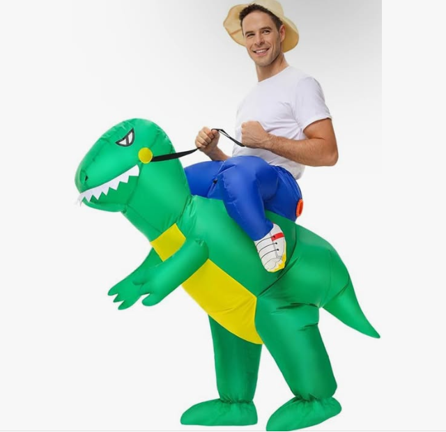 Inflatable Dinosaur Costume