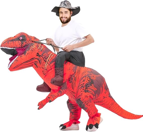 Inflatable Dinosaur Costume