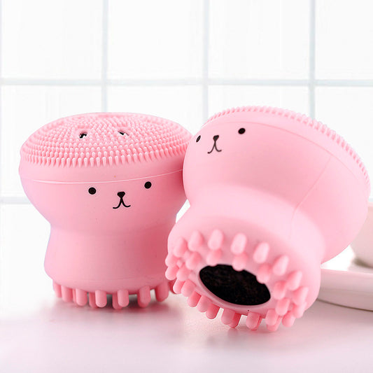 Octopus Silicone Facial Cleaning Wash Brush
