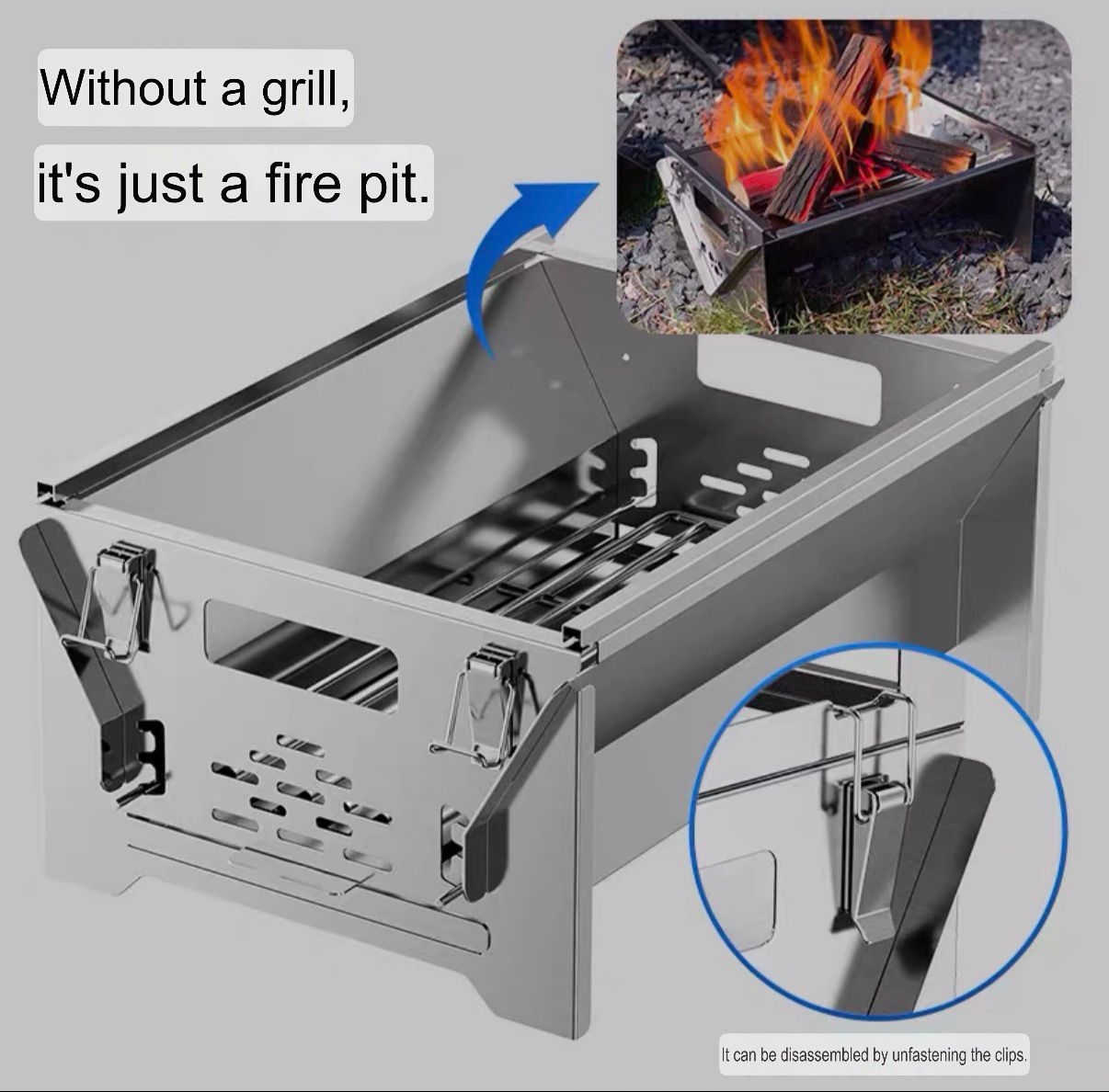 ZENY Rotating BBQ Grill Basket - Flip & Cook in seconds