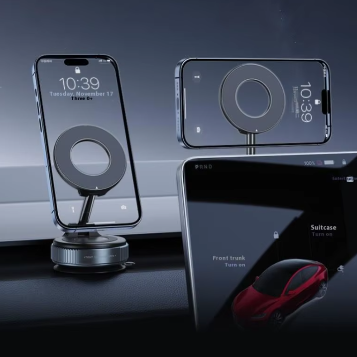 Vacuum Magnetic Phone Holder