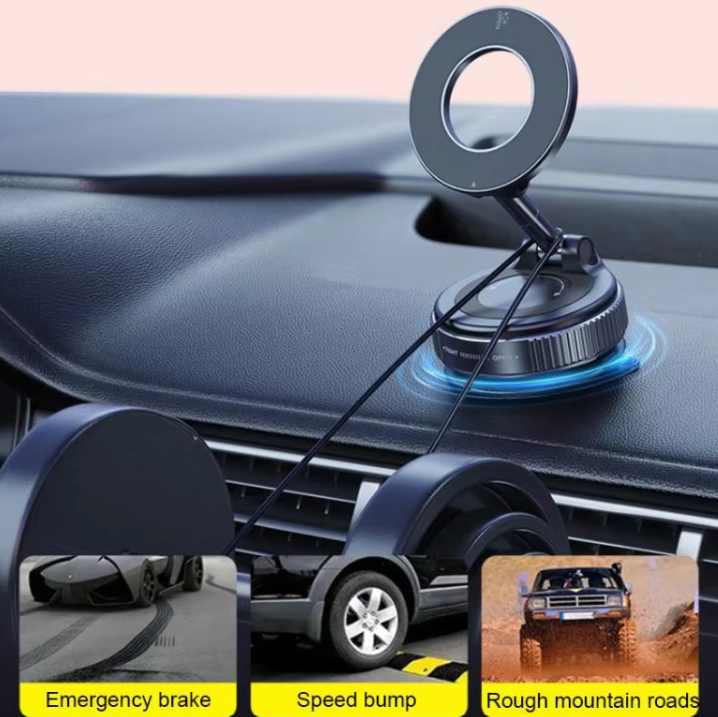 Vacuum Magnetic Phone Holder